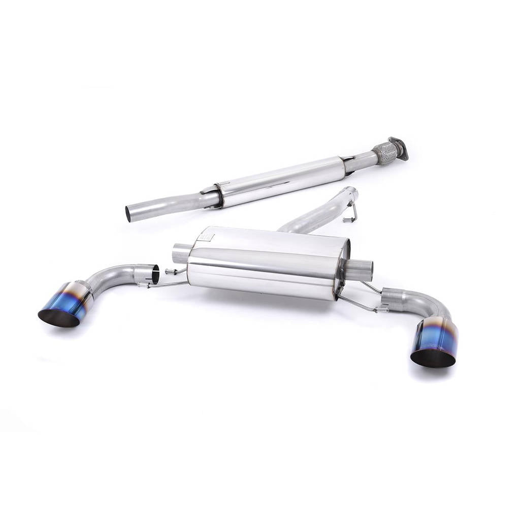 MILLTEK SSXSB036 Secondary Cat-back Dual GT115 ECA SCION FR-S 2.0L Photo-0 
