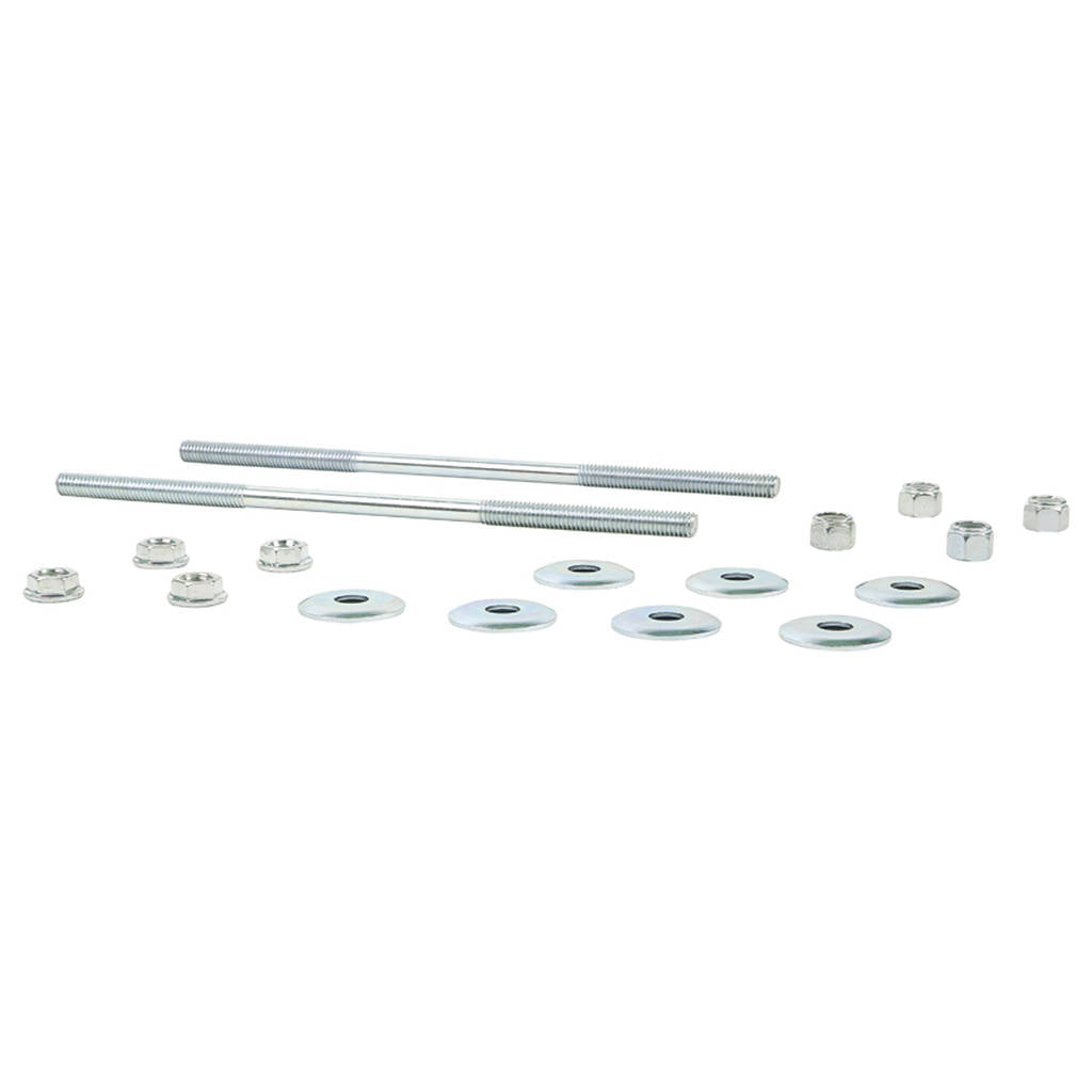 WHITELINE W21809 Universal Anti Roll Bar Link - Treaded Rod/Bushings style - 240mm Without Bushings Photo-0 