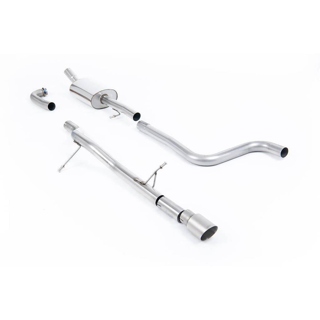 MILLTEK SSXFD251 Cat-back 90mm GT90 FORD Fiesta Mk8 1.0T EcoBoost ST-Line 3&5 Door Photo-0 