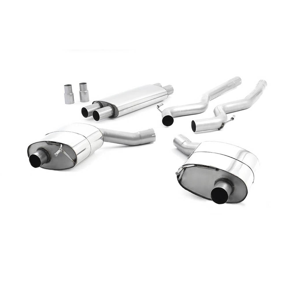 MILLTEK SSXFD221 Cat-back 100mm GT-100 ECA FORD Mustang 5.0 V8 GT (Fastback) Photo-0 