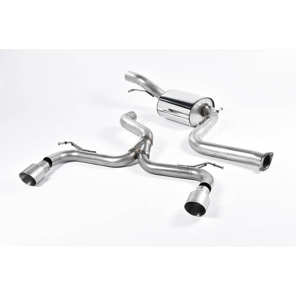 MILLTEK SSXFD163 Cat-back Dual 100mm GT100 FORD Focus Mk2 ST 225 Photo-0 