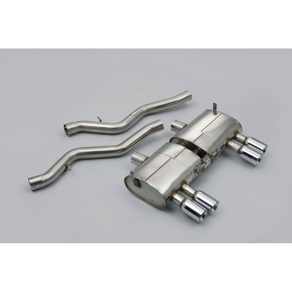 MILLTEK SSXBM931 Cat-back Quad 80mm Special BMW 3 Series E90 M3 4.0 V8 Saloon/Sedan Photo-1 