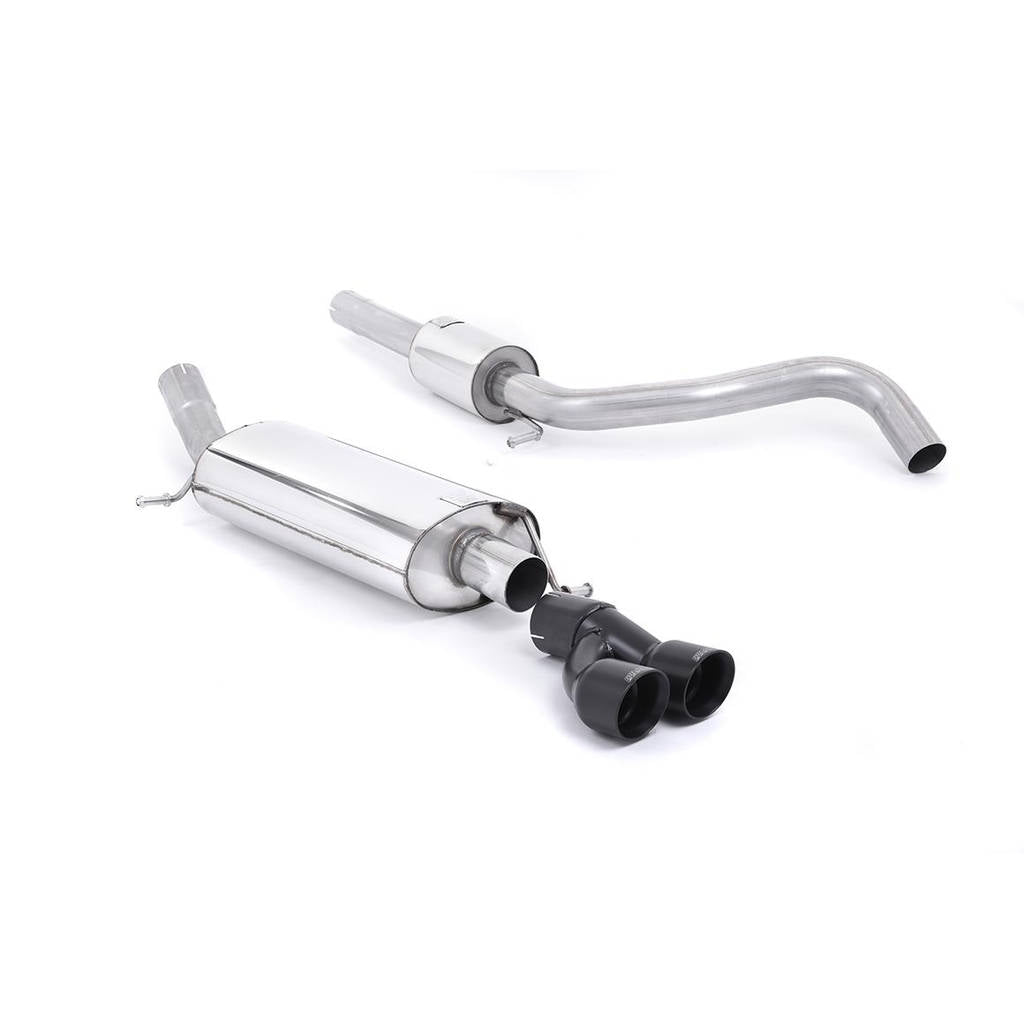 MILLTEK SSXAU458 Cat-back Twin 80mm GT80 AUDI A1 1.4 TFSI S line 122PS Photo-0 