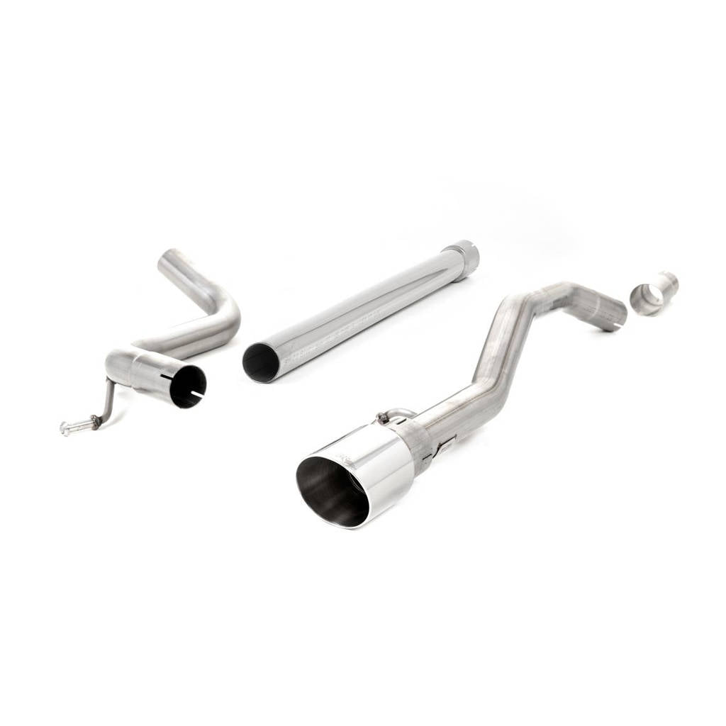 MILLTEK SSXVW483 Cat-back 90mm GT90 VW Up! 1.0TSI 90PS (3&5 Door) Photo-0 