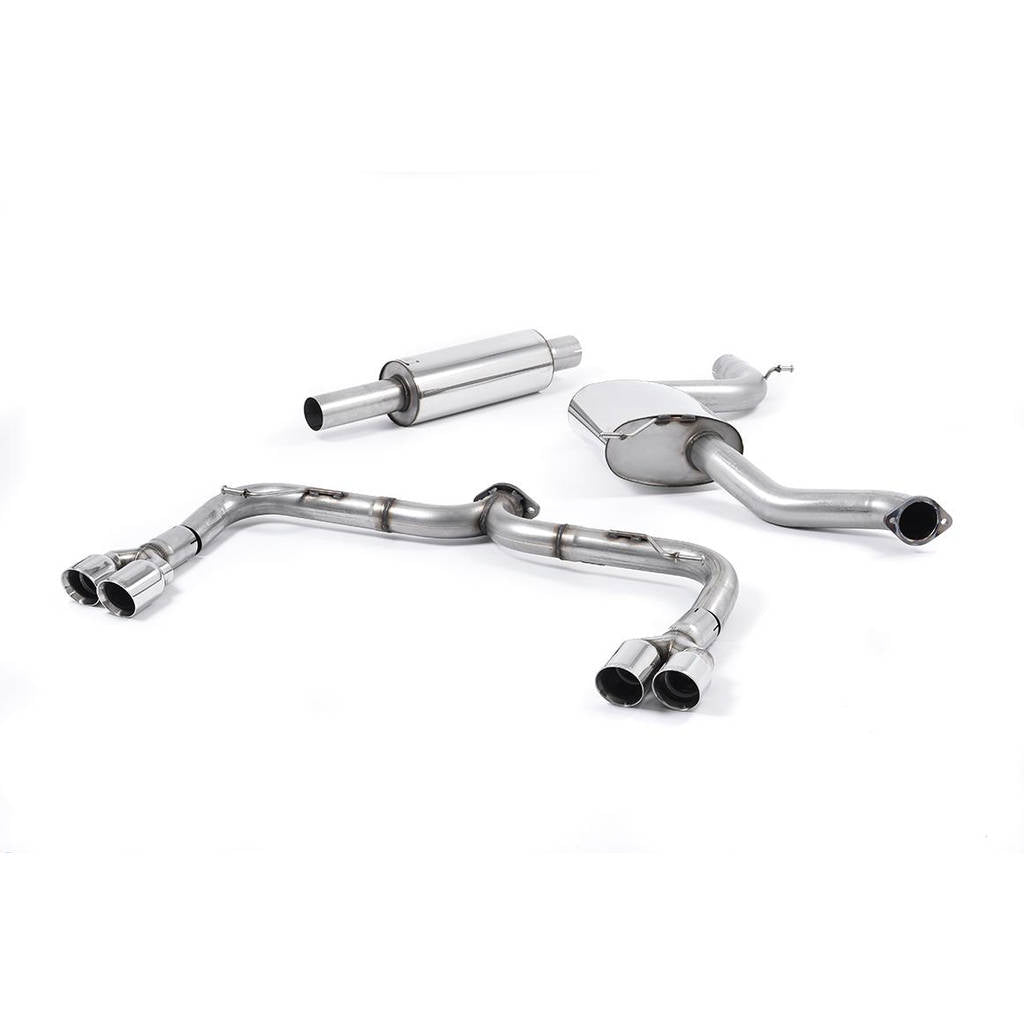 MILLTEK SSXSE165 Cat-back Twin 80mm GT80 SEAT Leon Cupra 280 290&300 2.0 TSI Photo-0 