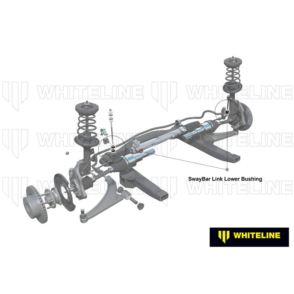 WHITELINE W22110 Front Anti Roll Bar Link - Lower Bushing Kit for Nissan Pulsar N14, N15/N16 Photo-1 