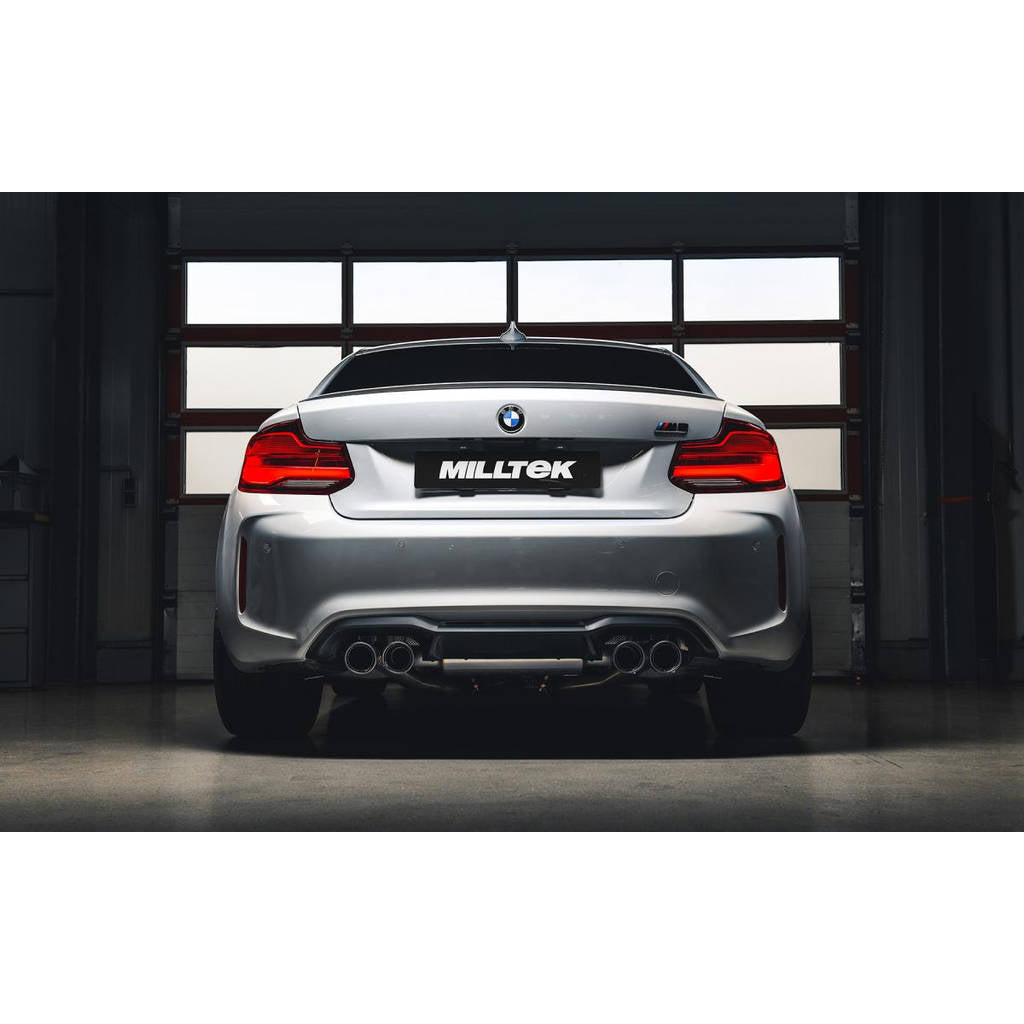 MILLTEK SSXBM1085 Cat-back BMW 2 Series F87 M2 Competition Coupé Photo-2 