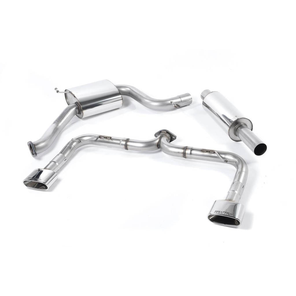 MILLTEK SSXSE159 Cat-back 152x76mm Oval SEAT Leon Cupra 280 290&300 2.0 TSI Photo-0 
