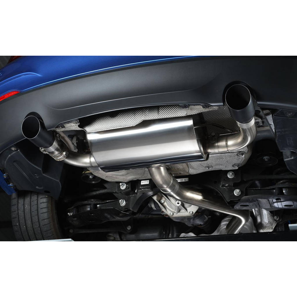 MILLTEK SSXBM990 Cat-back Twin 90mm GT90 BMW 2 Series F22 M235i Coupé Photo-1 