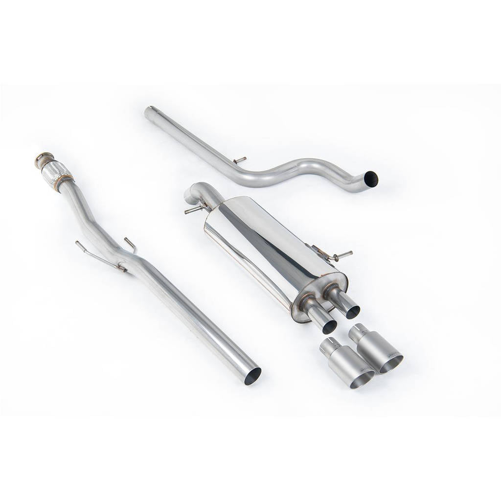 MILLTEK SSXCN106 Cat-back Twin 80mm GT80 CITROEN DS3 1.6 THP 16V DSport Photo-0 
