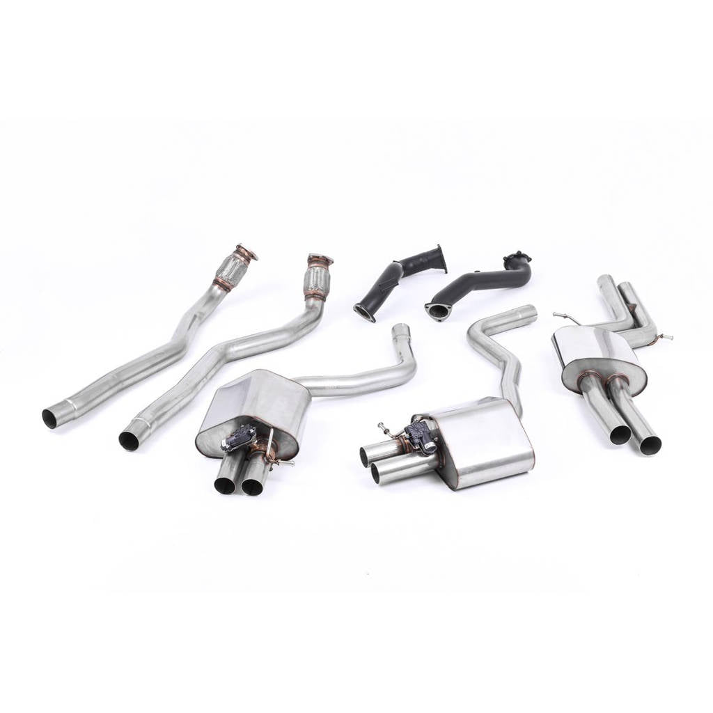 MILLTEK SSXAU599 Full System AUDI RS6 C7 4.0 TFSI biturbo quattro Photo-0 