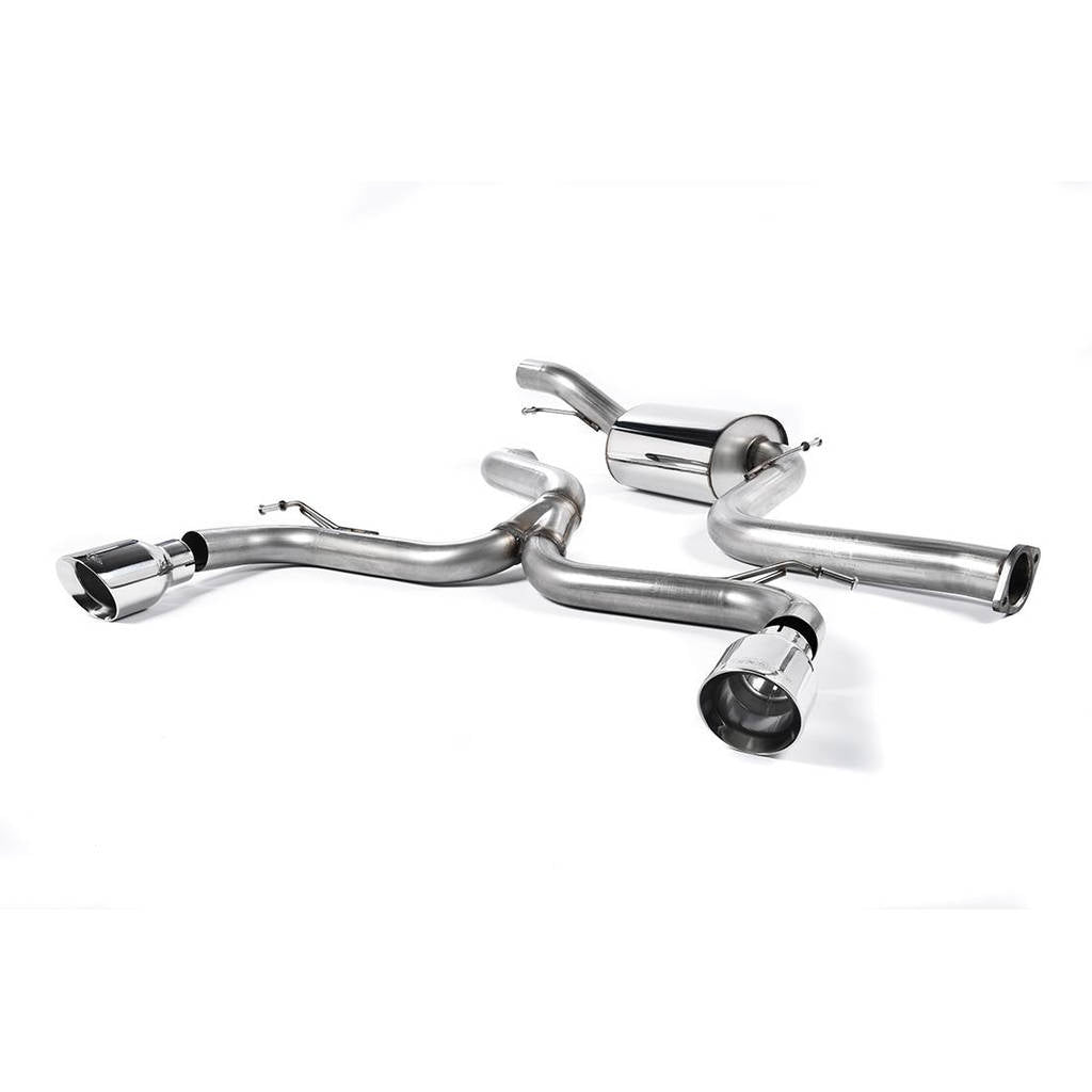 MILLTEK SSXFD135 Cat-back Dual GT100 FORD Focus Mk2 ST 225 Photo-0 