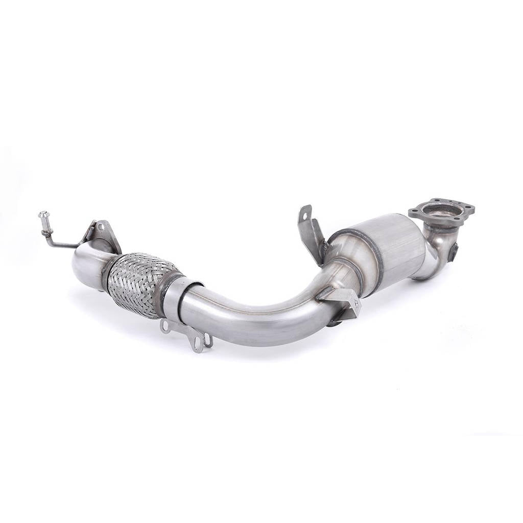 MILLTEK SSXFD102 Large Bore Downpipe and Hi-Flow Sports Cat FORD Fiesta Mk7/Mk7.5 1.0T EcoBoost (100/125/140PS) Photo-0 