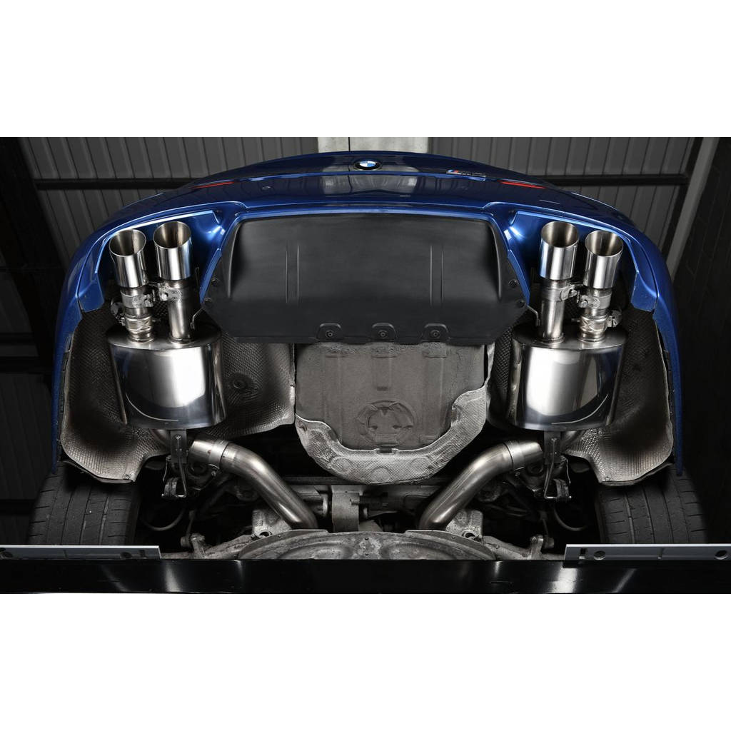 MILLTEK SSXBM1016 Cat-back Quad 90mm GT90 ECA BMW 5 Series M5 Saloon M TwinPower Turbo V8 (F10) Photo-2 