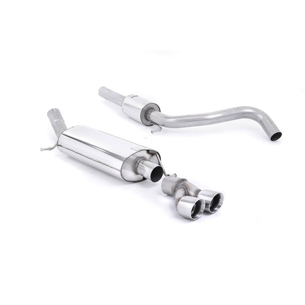 MILLTEK SSXAU282 Cat-back Twin 80mm GT80 AUDI A1 1.4 TFSI S line 122PS Photo-0 