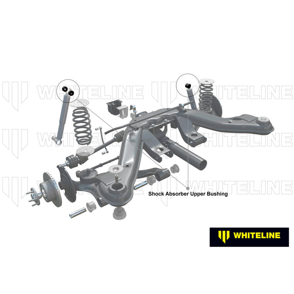 WHITELINE W44040 Rear Strut Mount - Kit for BMW 3 Series, M3/Z3 Photo-1 