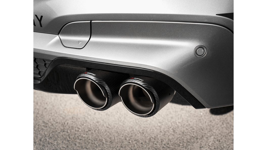 AKRAPOVIC TP-CT/60 Tail Pipe Set (Carbon) for BMW X4 M / X4 M Competition (F98) 2020-2024 Photo-1 