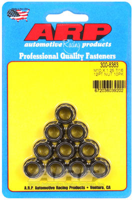 ARP 300-8363 Nut Kit M10 x 1.25 12pt Photo-0 