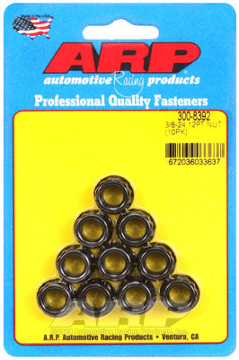 ARP 300-8392 Nut Kit 3/8-24. 1/2 socket. .645 flange OD. 12pt Photo-0 