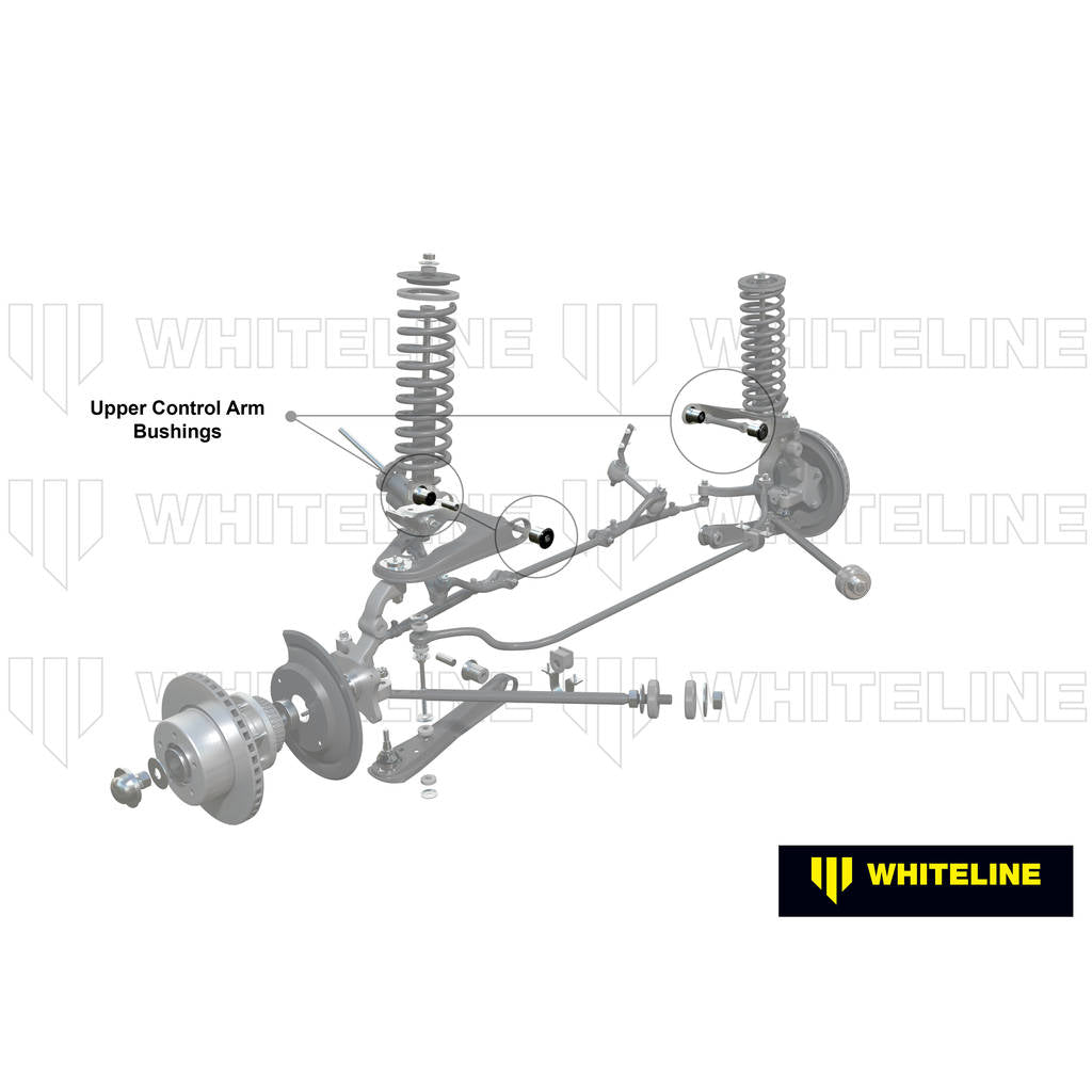 WHITELINE W51977 Front Upper Control Arm - Bushing Kit for Ford Falcon XK-XP Photo-1 
