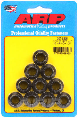 ARP 301-8356 Nut Kit 7/16-20 12pt 1/2 wrenching Photo-0 