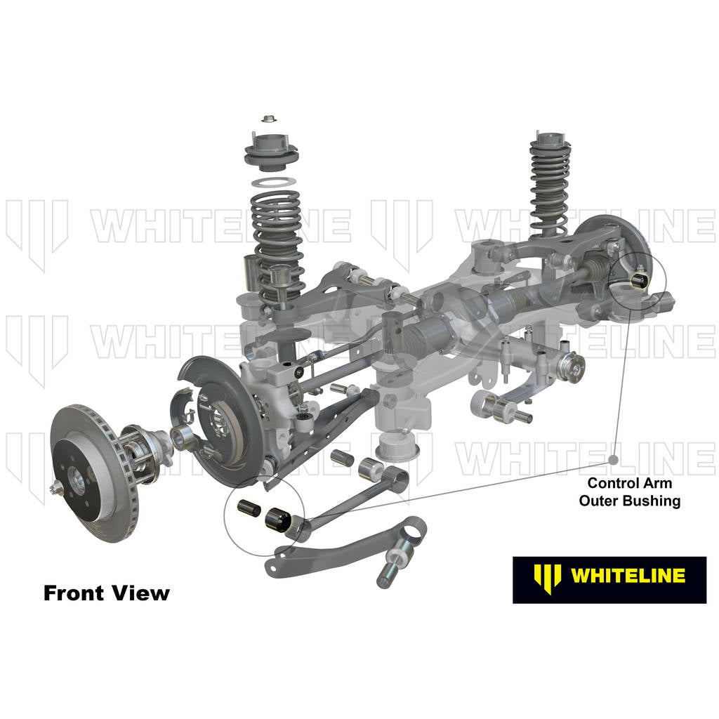 WHITELINE W62999 Control Arm Bushing - Lower Front Outer Photo-2 