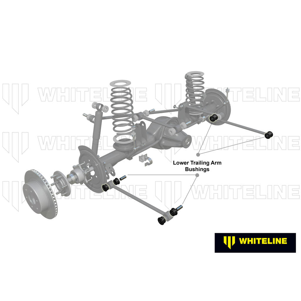 WHITELINE W63378 Lower Trailing Arm Bushing Kit for Toyota 4Runner 1996-2002 Photo-1 