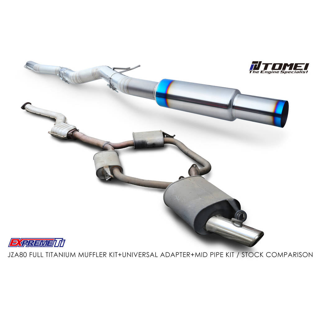 TOMEI TB6090-TY03A FULL TITANIUM MUFFLER KIT EXPREME Ti JZA80 Photo-14 