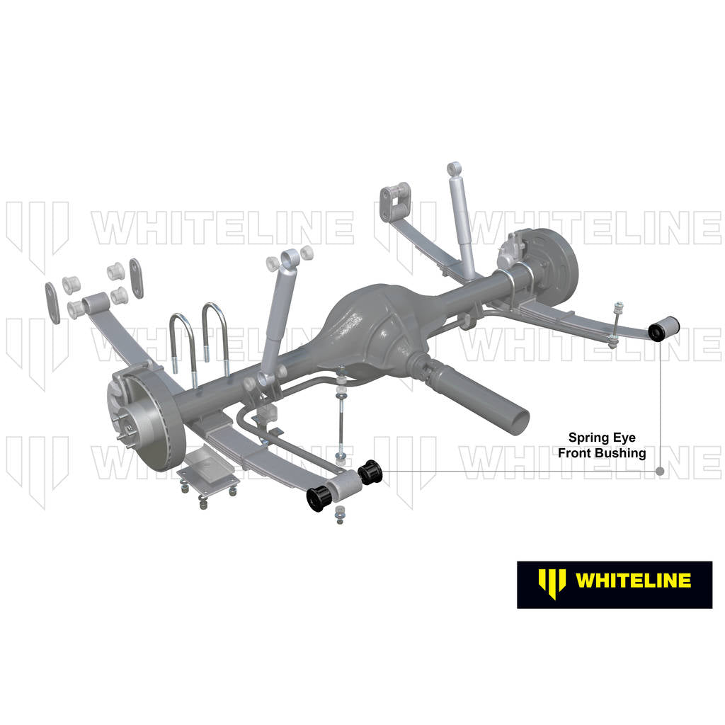 WHITELINE W73250 Spring Eye Front Bushing Photo-1 