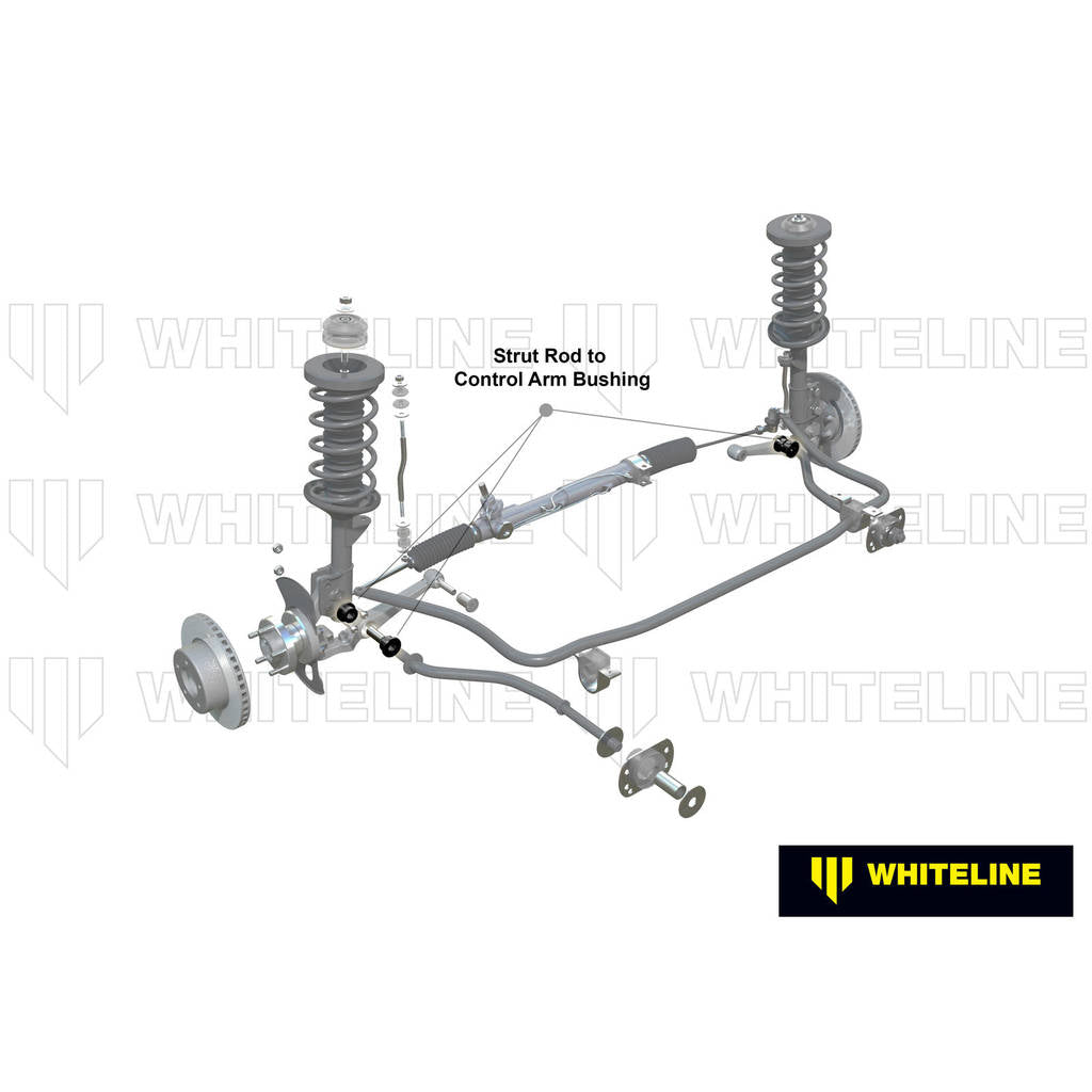 WHITELINE W81099 Front Strut Rod to Control Arm Bushing Photo-1 