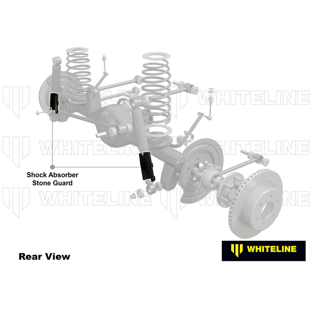 WHITELINE W93192 Universal Shock Absorber - Stone Guard Kit for All 4x4 Applications Photo-2 