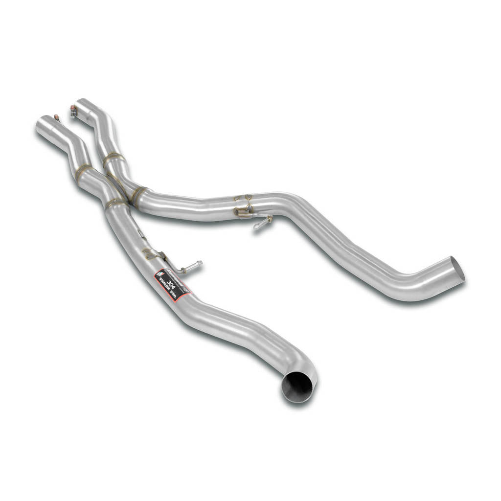 SUPERSPRINT 980213 Centre pipes Kit (catless) for BMW E9x 335i Photo-0 