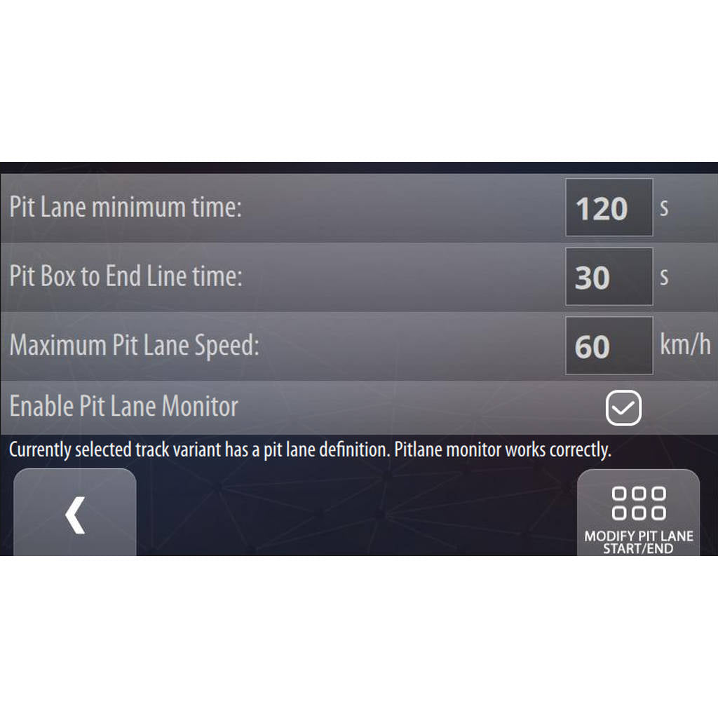 RN VISION P-PRO-MOD-PIT RN PRO Pit Lane Monitor Mode Photo-2 