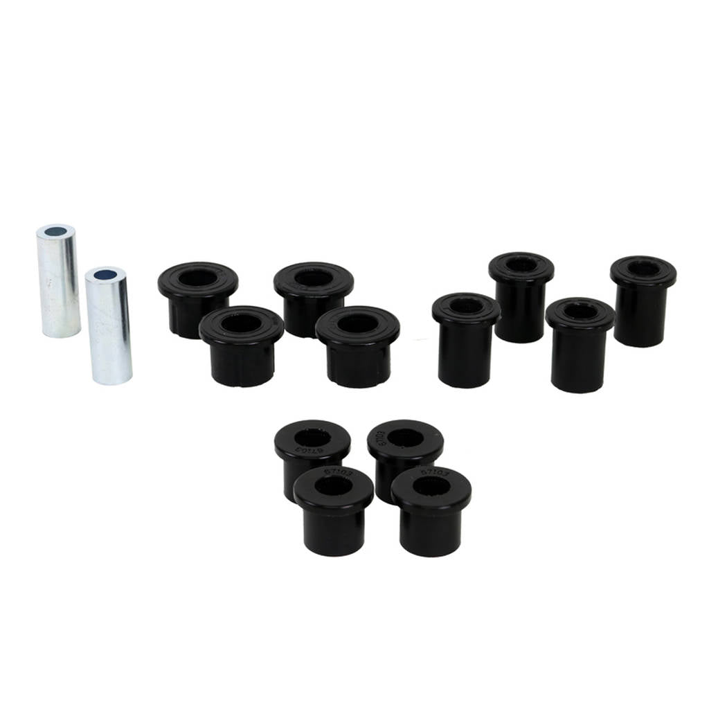 WHITELINE WEK023 Rear Leaf Spring Bushing Kit - for Nissan Frontier Photo-3 