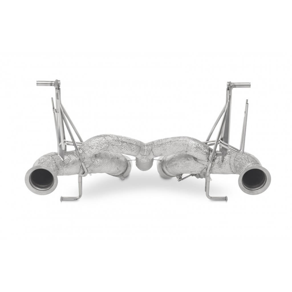 TUBI STYLE TSLAAVEC16.001.AT LAMBORGHINI AVENTADOR LP740-4 S STRAIGHT PIPES EXHAUST WITH VALVE Photo-3 