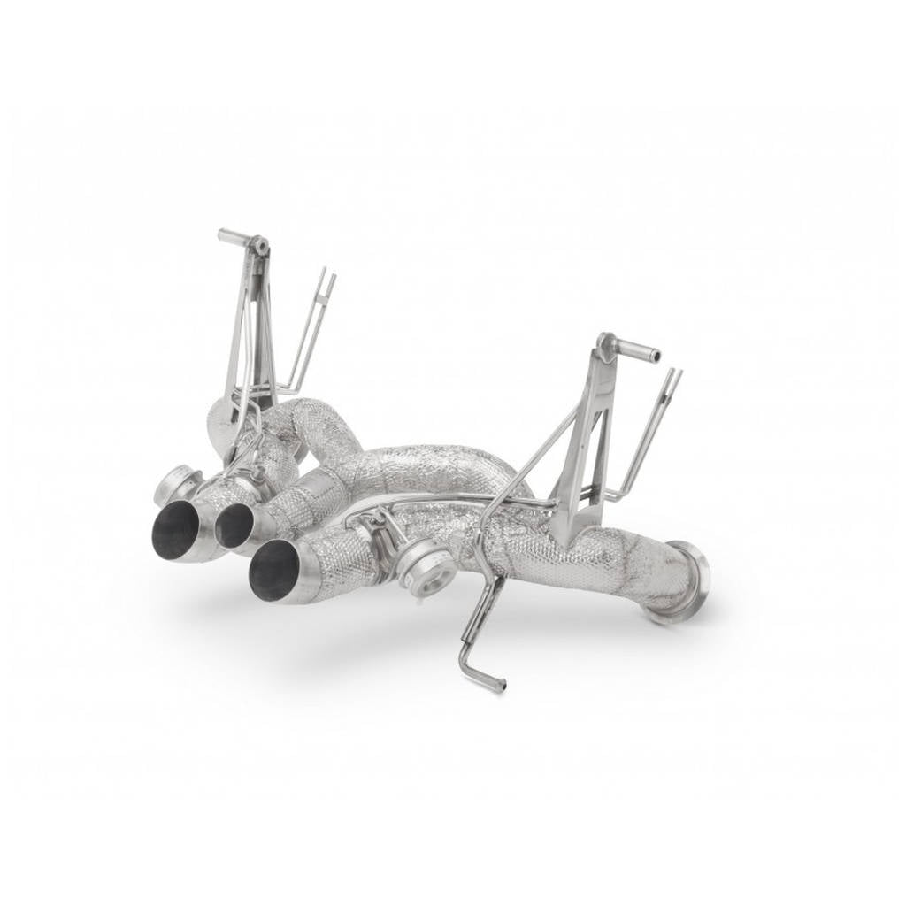 TUBI STYLE TSLAAVEC16.001.AT LAMBORGHINI AVENTADOR LP740-4 S STRAIGHT PIPES EXHAUST WITH VALVE Photo-4 