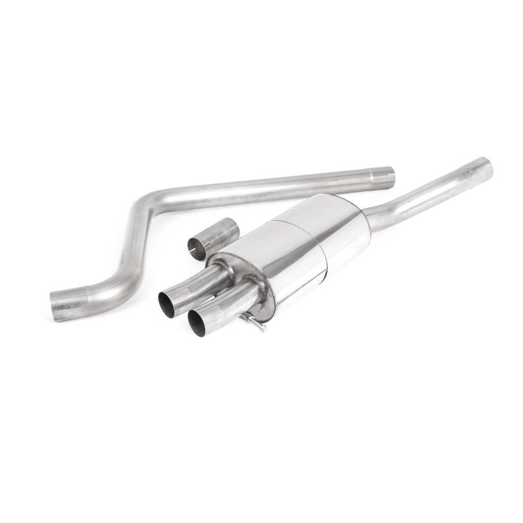 MILLTEK SSXVW503 Cat-back Twin 90mm GT90 VW Polo GTI 2.0 TSI GPF/OPF Models Only Photo-0 