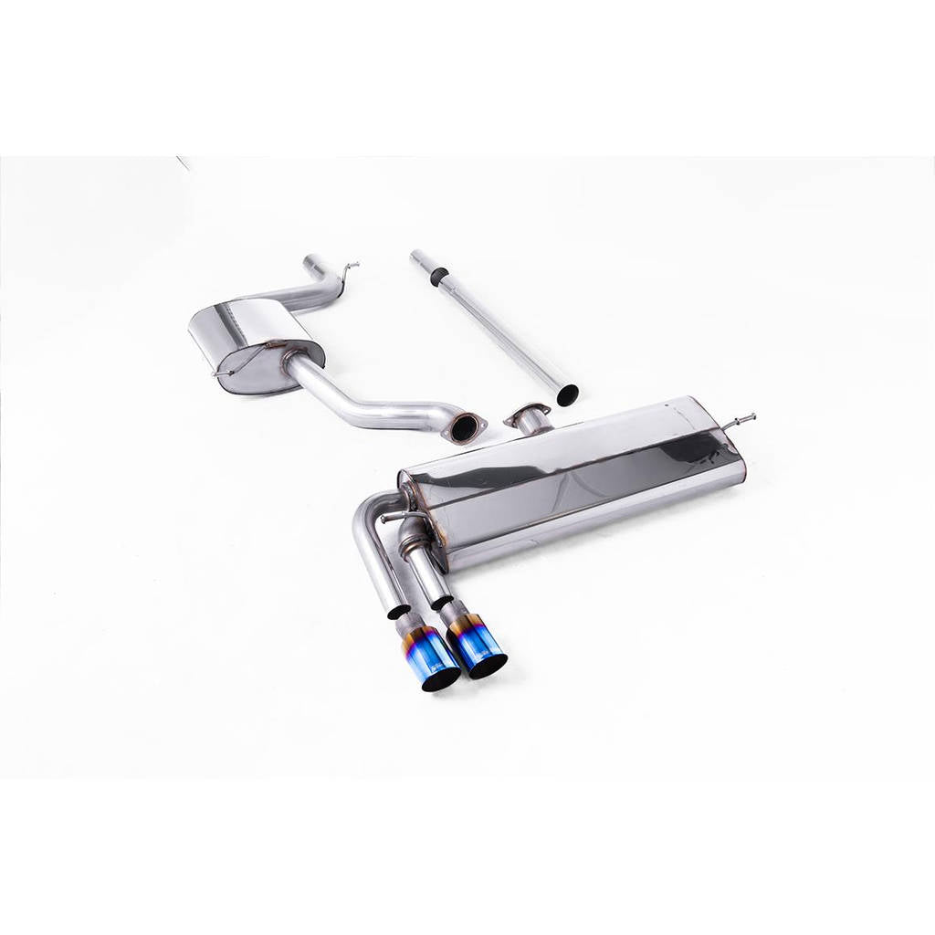 MILLTEK SSXVW533 Cat-back GT-80 VW Golf Mk7.5 1.5TSI Evo GT & R-Line Photo-0 