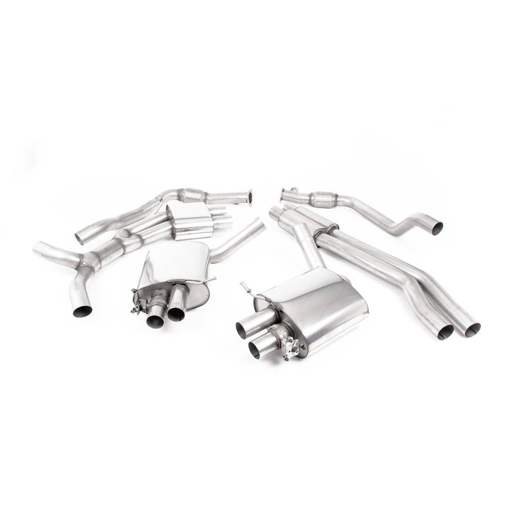 MILLTEK SSXAU805 Cat-back AUDI RS4 B9 2.9 V6 Turbo Avant Photo-0 