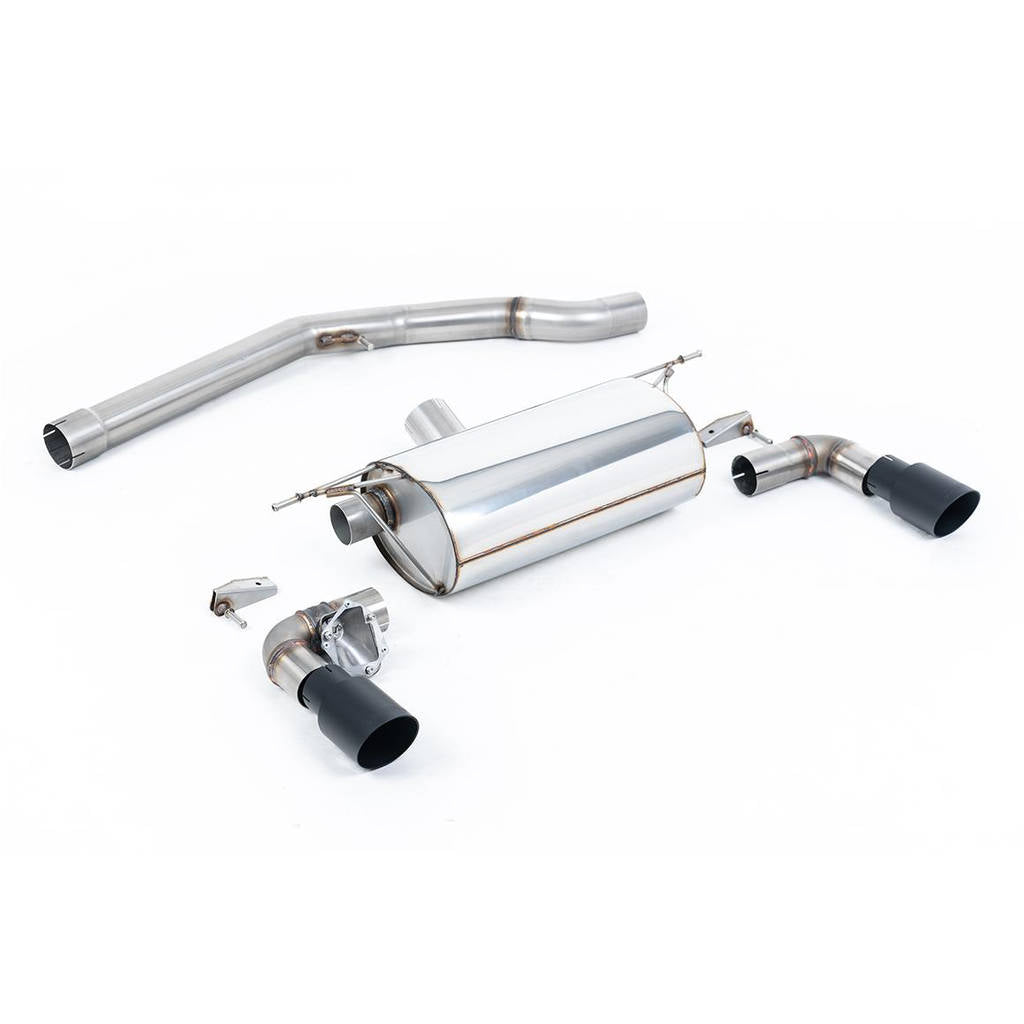 MILLTEK SSXBM1107 Cat-back Twin 90mm GT90 BMW 1 Series M140i 3 & 5 Door Photo-0 