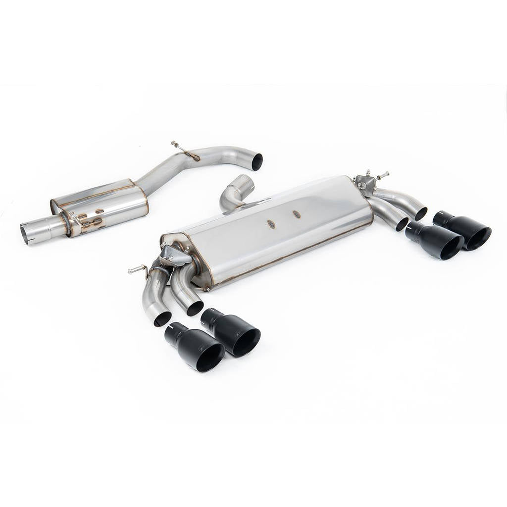 MILLTEK SSXAU783 Cat-back Quad 100mm GT100B AUDI S3 2.0 TFSI quattro Sportback 8V.2 Photo-0 