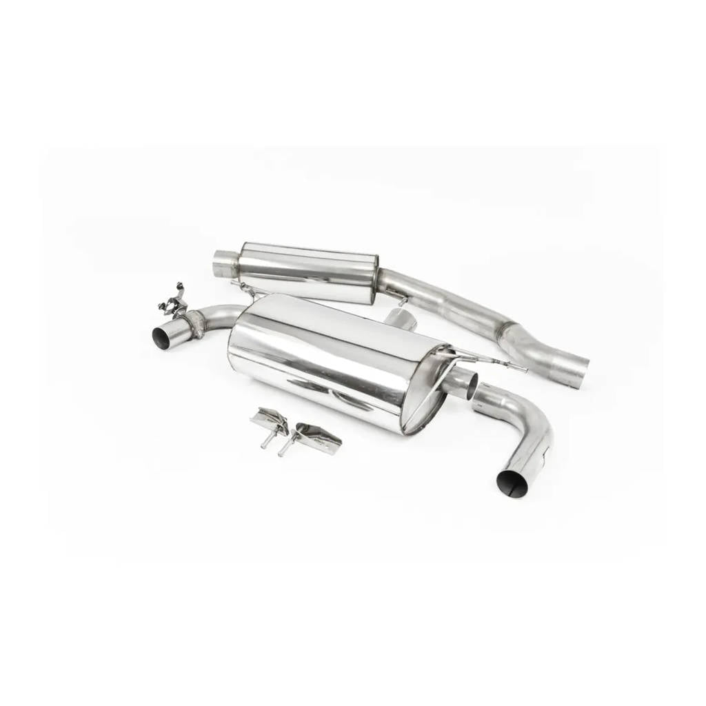 MILLTEK SSXBM1103 Cat-back Twin 90mm GT90 BMW 2 Series M240i Coupe Photo-0 