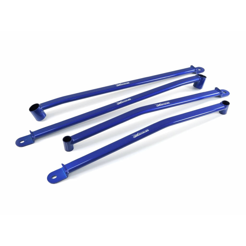 HARDRACE Q0405 MIDDLE LOWER BRACE-4PCS/SET TOYOTA YARIS 13+ Photo-2 