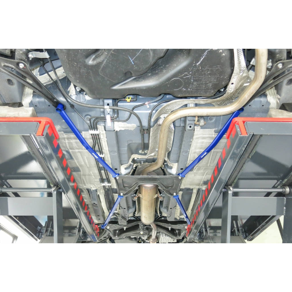 HARDRACE Q0405 MIDDLE LOWER BRACE-4PCS/SET TOYOTA YARIS 13+ Photo-7 