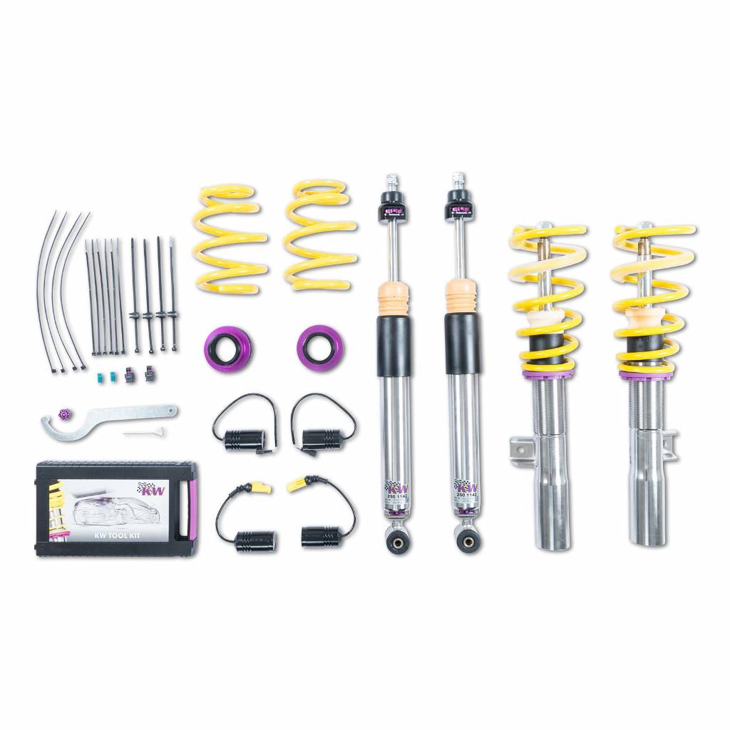 KW 3522500S Coilover Kit INOX V3 for MERCEDES-BENZ AMG CLA (C118 / X118) / AMG A-Сlass (W177 / V177) 35 / 45 / 45S 2018- Photo-0 