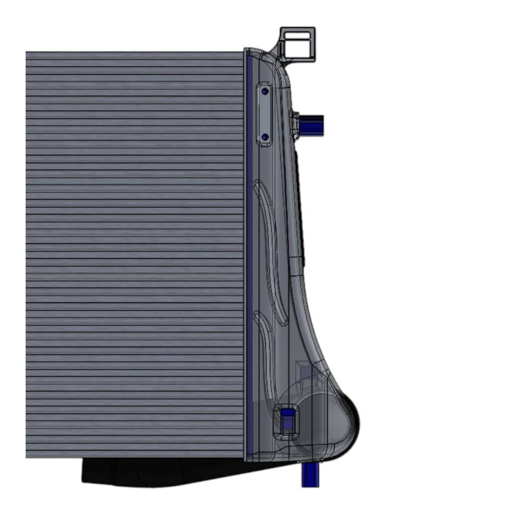 AMS AMS.21.09.0001-1 Front Mount Intercooler for VW GOLF R (MK7) Photo-8 