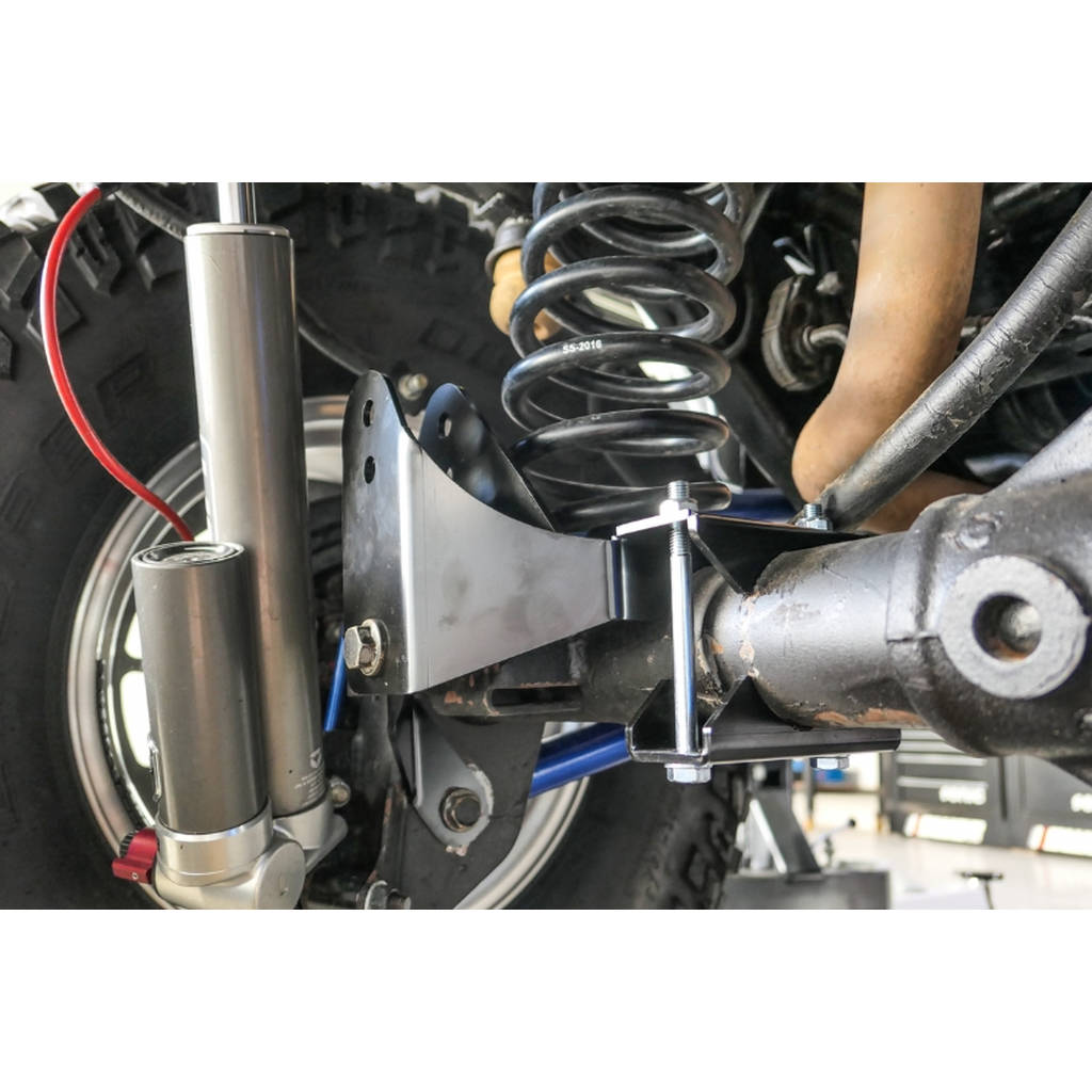 HARDRACE Q0483 JEEP WRANGLER '06-18 JK REAR TRACK BAR RELOCATION BRACKET - LIFT 4 INCHES - 2PCS/SET Photo-4 
