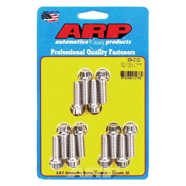 ARP 334-2102 Intake Manifold Bolt Kit for Chevrolet Small Block Photo-0 