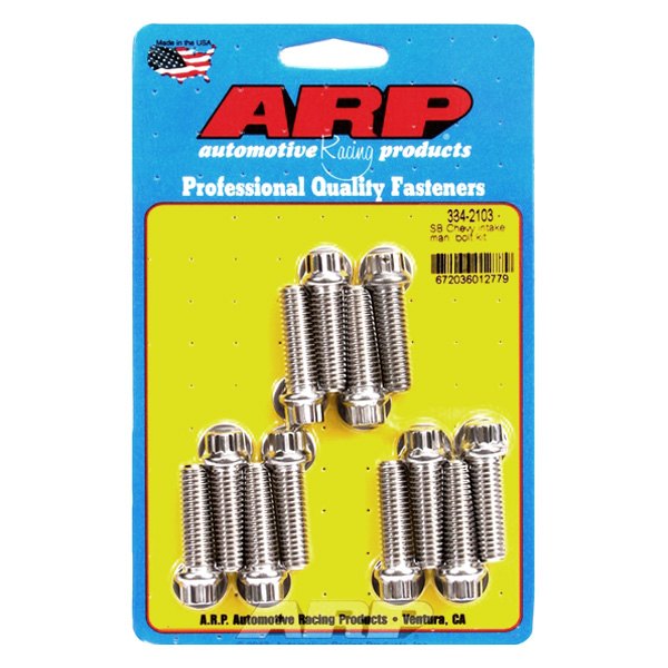 ARP 334-2103 Intake Manifold Bolt Kit for Chevrolet Small Block Photo-0 