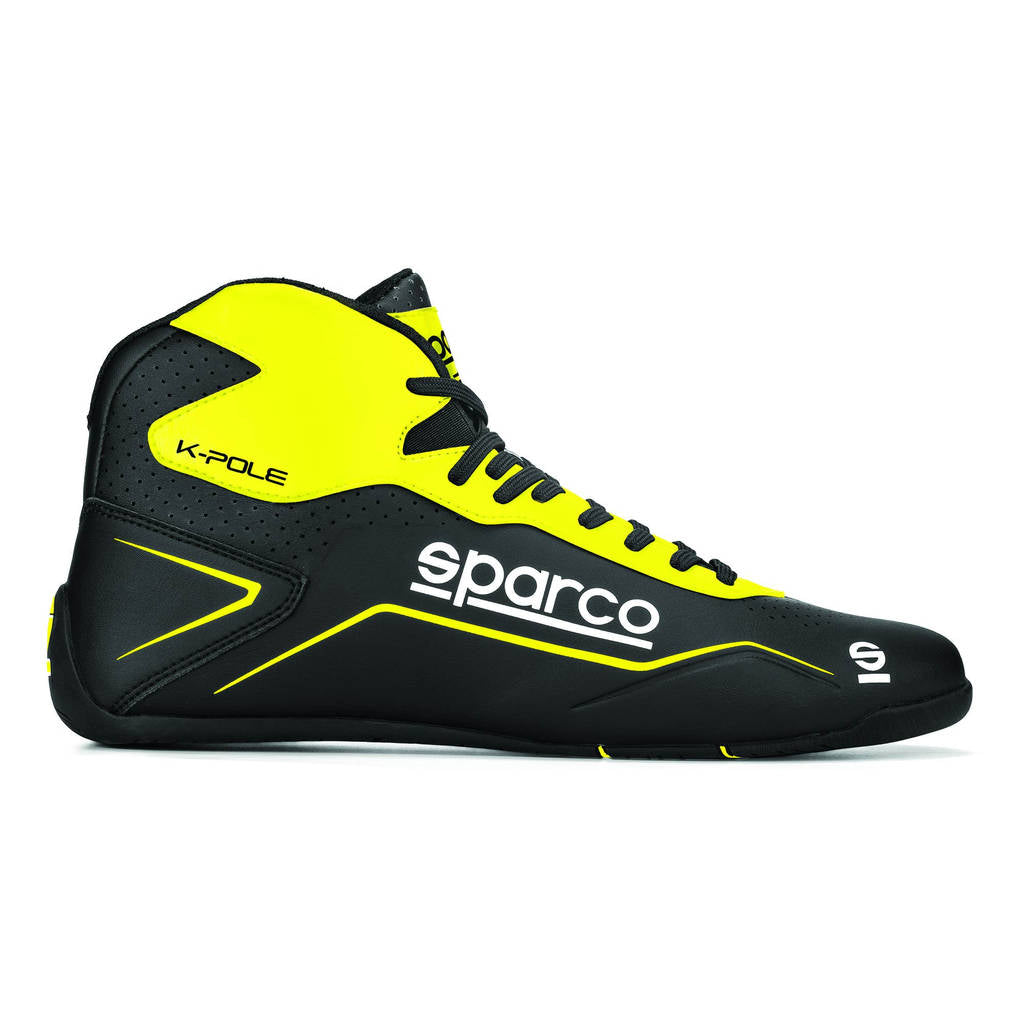 SPARCO 00126948NRGF K-POLE Karting shoes, black/yellow, size 48 Photo-2 